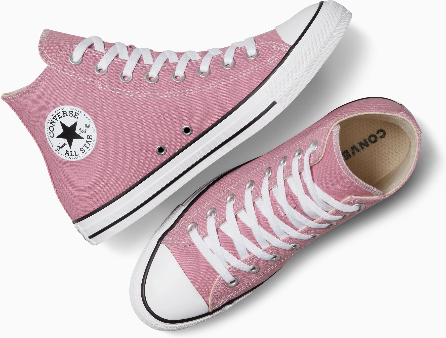 Sneaker CONVERSE "CHUCK TAYLOR ALL STAR", Damen, Gr. 37,5, rosa (cliffside rose), Textil, Schuhe Sneaker