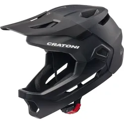Cratoni MadCat Kinder Fahrradhelm black matt
