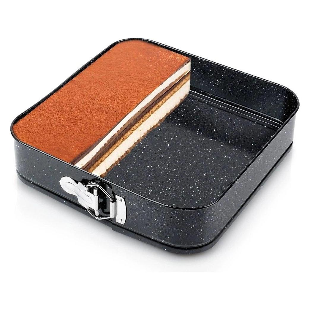 Vilde Aufklappbare Backform aus Granit, quadratisch, 28 x 28 cm (61269399)