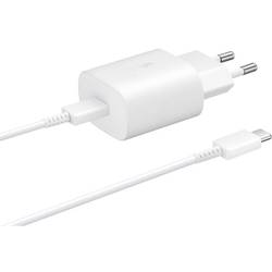 Samsung EP-TA800XWEGWW USB Ladegerät 25 W 1x USB-A, 1x USB-C® SuperCharge Weiß Steckdose Schnellladegerät EP-TA800XWEGWW-B