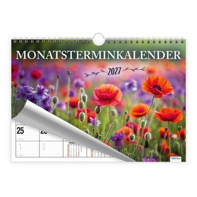 TRÖTSCH - Monatsterminer Montasterminkalender mit Fotocover 2027