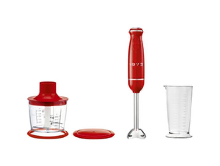 SILVERCREST® Set mixeur plongeant Retro 1973 (rouge 1973)