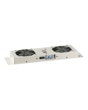 EFB Elektronik 2-fach Lüftereinheit Plug & Play für Wandgehäuse BASIC+IP55 RAL9010 Schwarz Grau Weiß (691656WS)