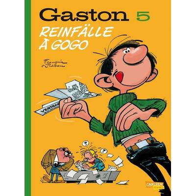 Gaston Neuedition 5: Reinfälle à gogo, Gebundene Ausgabe von André Franquin, Carlsen, 978-3-551-74186-8