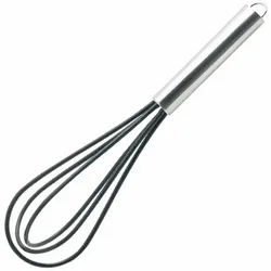 EVA SOLO Schneebesen, Rührbesen, Schneeschläger, Küche, Kochen, Backen, Edelstahl/Silikon, 25 cm, 118325