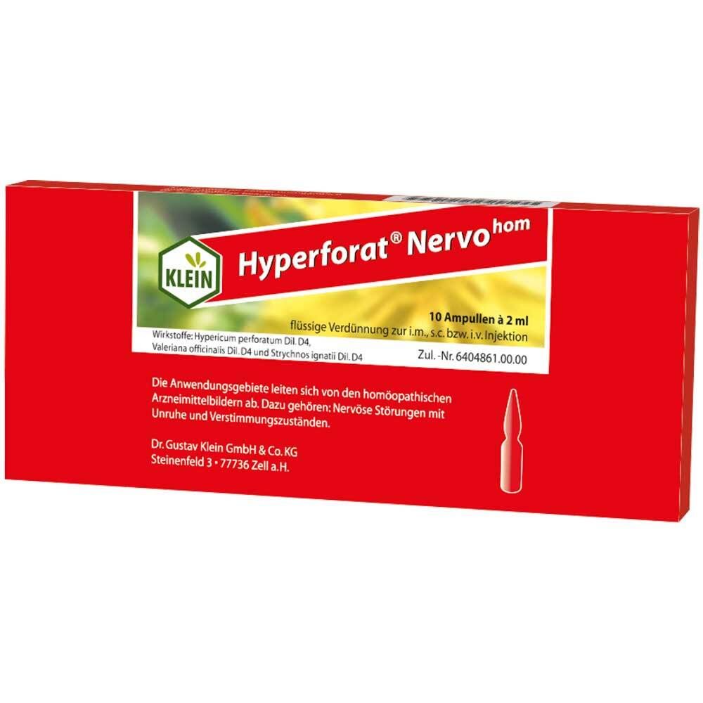 Hyperforat Nervohom Injektionslösung 10x2 ml