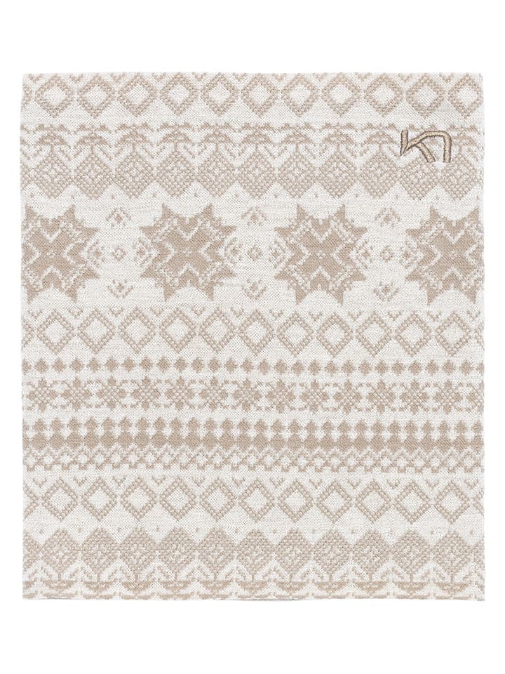 KARI TRAA Wollloop-Schal "Vilma" in Beige - onesize