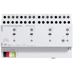 Gira, Aktor, Funk Dimmaktor 4f REG eNet 543100 (Dimmaktor)