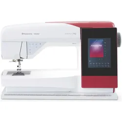 Husqvarna VIKING Brilliance 75Q, Nähmaschine, Weiss, Rot