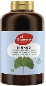 El Granero Integral Ginkgo Biloba 510 mg 250 Caps