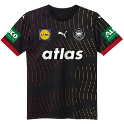 PUMA DHB Deutschland Auswärtstrikot 2025 Herren 02 - PUMA black/PUMA red XXL