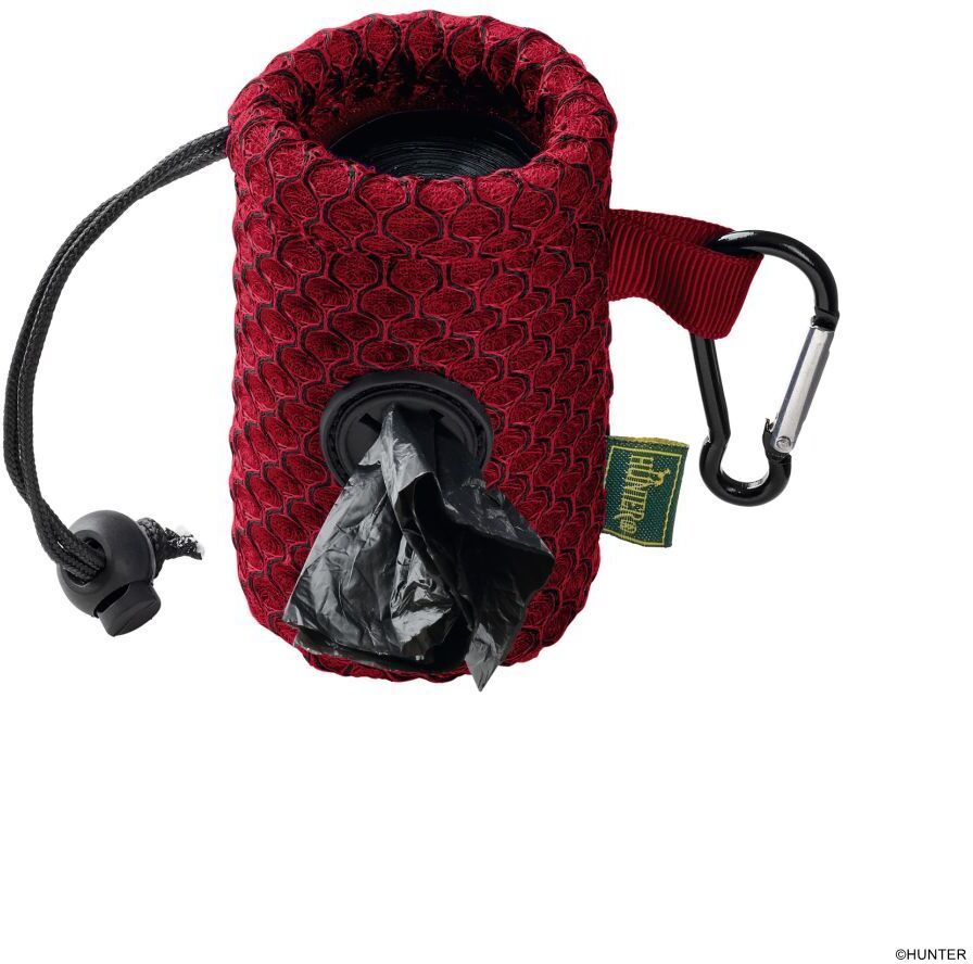 DOG SPORT HUNTER Kotbeutelspender Hilo, rot