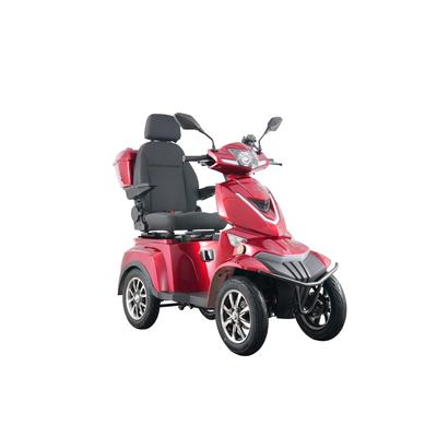 Elektromobil AKTIV MOBIL "AM E-Quad 1000, 25 km/h mit Topcase", rot, ElektromobileB:68,5cm H:112,5cm L:161,5cm, Topcase Fassungsvermögen von ca. 36 Litern, Staufach mit ca. 24 Litern, B:68,5cm H:112,5cm L:161,5cm