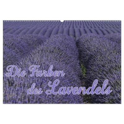 Die Farbe des Lavendels (Wandkalender 2027 DIN A2 quer), CALVENDO Monatskalender