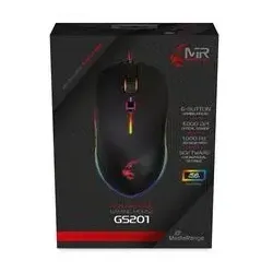 MediaRange MRGS201 Maus Gaming rechts USB Typ-A Optisch 4000 DPI