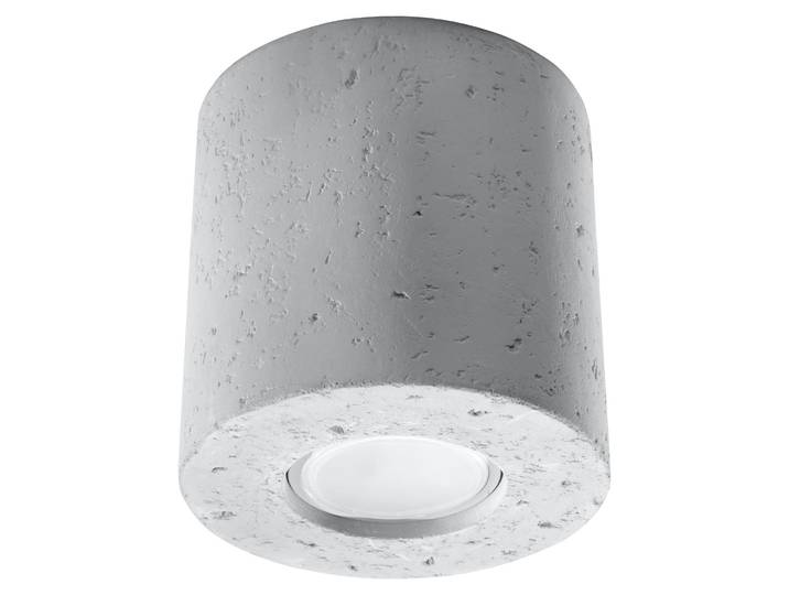 Deckenleuchte Obris Betongrau 10x10x10 cm HOMLA