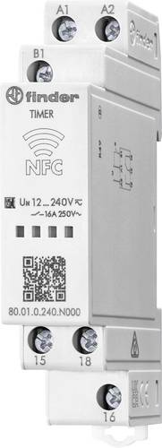 Finder 80010240N000 80.01.0.240.N000 Zeitrelais Multifunktional 1 St. Zeitbereich: 2s - 24h