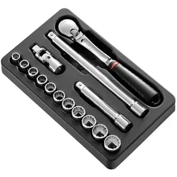 FACOM Modul - Steckschluessel 1/2Z, 15-tlg