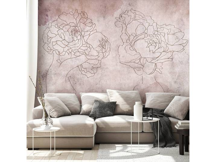 Papier peint intissé Flowery Wardrobe 100 x 70cm 100 x 70 cm