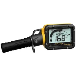 Cressi DIGI digitales Finimeter BAR - Farbe: gelb
