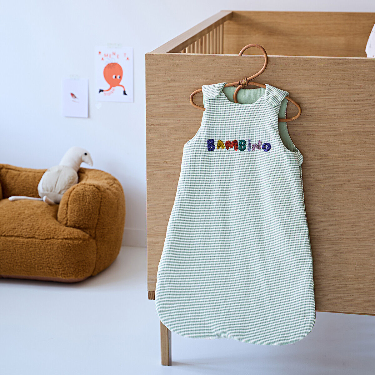 LA REDOUTE INTERIEURS Gigoteuse rayée, jersey, Bambino