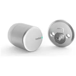 Tedee, Zutrittskontrolle, Adapter silber für skandinavische Zylinder für skandinavische Zylinder
