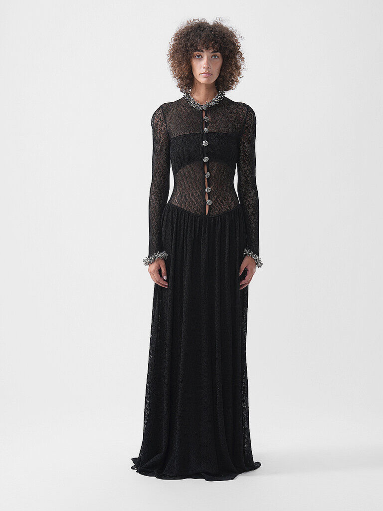 SELF-PORTRAIT Abendkleid  schwarz   M M