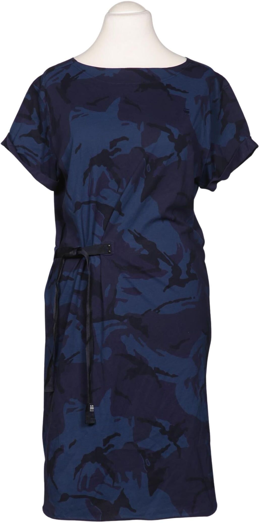 G Star RAW Damen Kleid, Marineblau, Gr. M, Baumwolle - Second Hand
