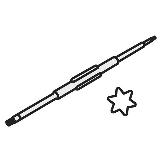 Pramet Torx-Klinge ISO D-T15 Bruttogewicht 17,7g (D-T15)