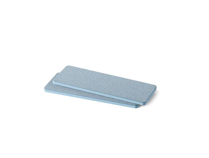 PHILIPS Mikrofaserpad OneUp Ersatzpad XV1884/20 , blau, B:12cm H:2mm L:35cm, Putztücher, Speziell für Echtholz, Parkett und Linoleum entwickelt, Mikrofaserpad