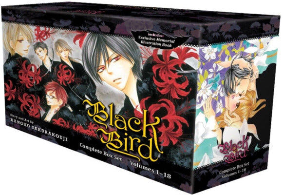 Viz Media Black Bird Box Set 1 To 18 Complete Childrens Gift Set Collection Kanoko Sakurakouji