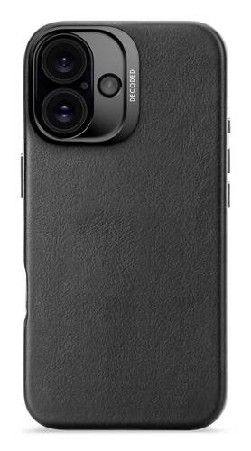 Decoded Leather Backcover iPhone 16 Blac Backcover iPhone 16 Schwarz D25IPO16BC1BK