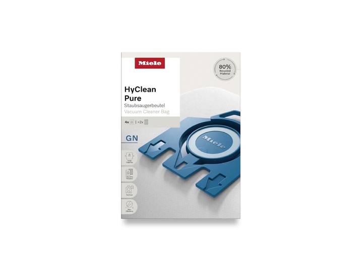 MIELE Staubfilter HyClean Pure GN 4 Stück , grau, Filterkartuschen, Staubfilter