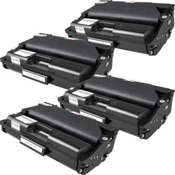 4 Kompatible Toner ersetzt Ricoh 406956 Multipack schwarz