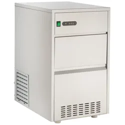 GastroHero Eiswürfelbereiter ECO 50 kg/24h Hohlkegel Eiswürfelmaschine Bar Gastronomie Edelstahl luftgekühlt
