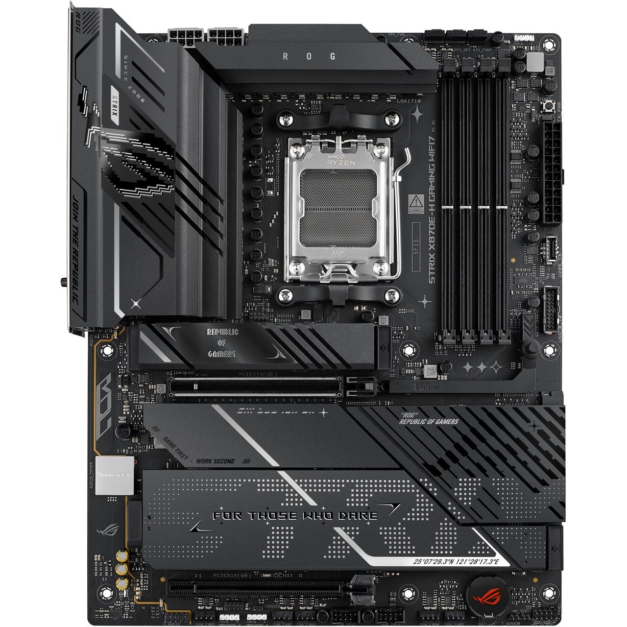Asus ROG Strix X870E-H Gaming WIFI7 AMD X870E So.AM5 DDR5 ATX Retail