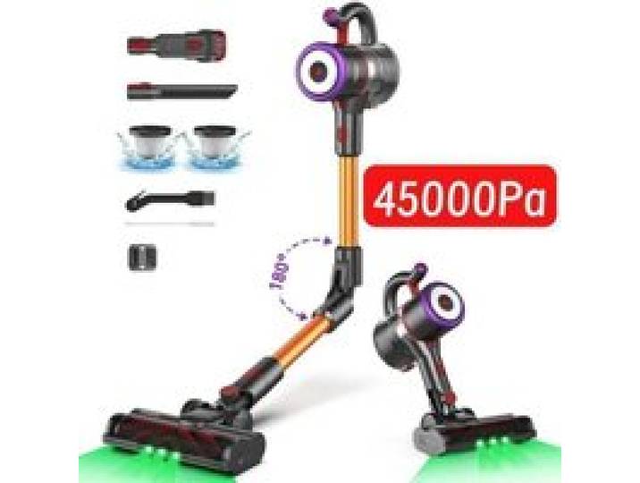 Aspirateur Balai Sans Fil Puissant ONSEEN -550W/45Kpa/1.6L/Autonomie 53min - Filtration 5 Étapes-LED-Anti-Enchevêt ASPIRATEUR BALAI
