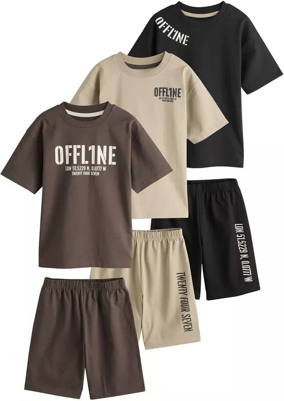 Next - Pyjama-Set, 10A, Braun