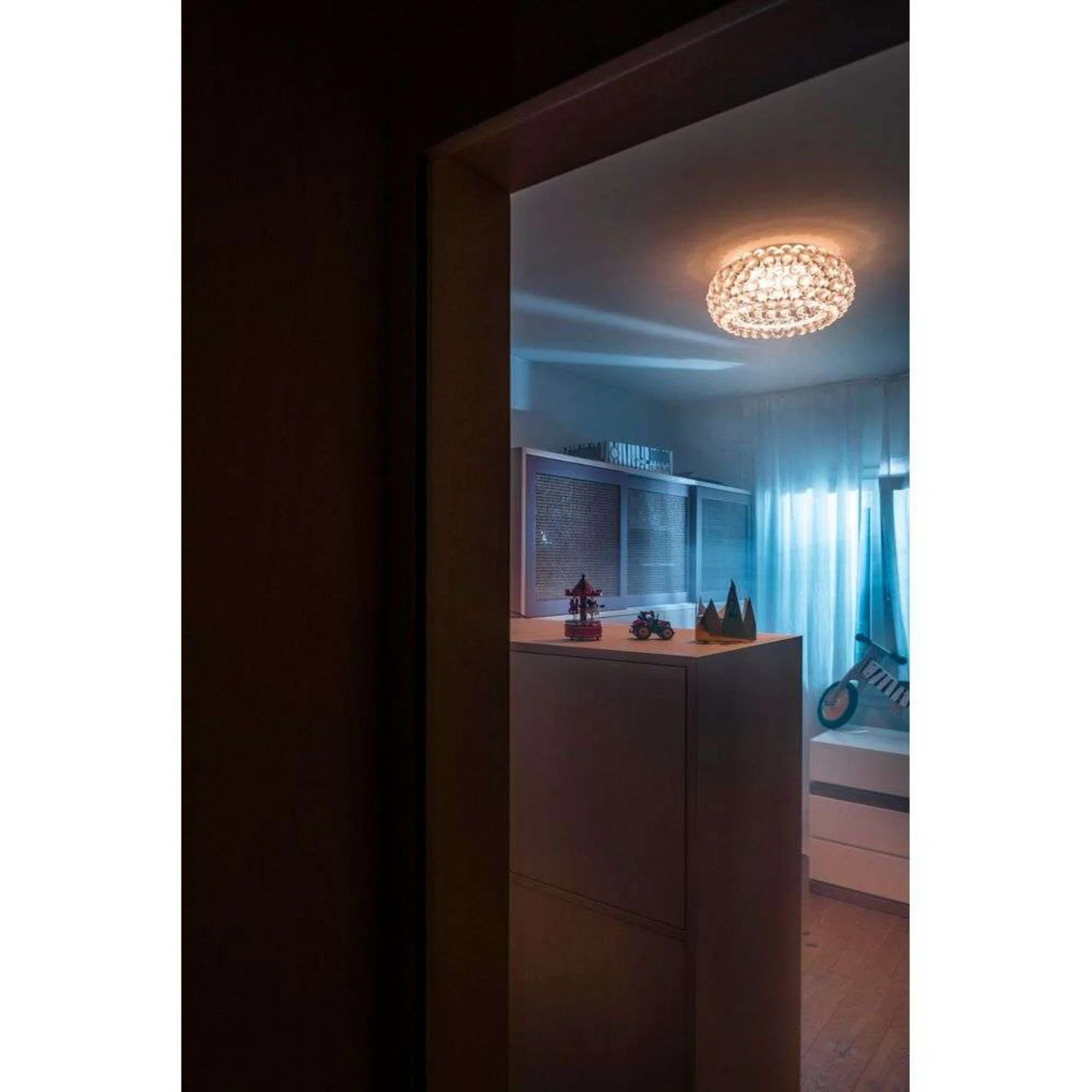 Foscarini Caboche Plus LED Plafondlamp - Transparent - Kunststof