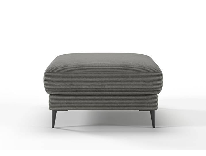 Candy Uptown Feincord Hocker 80x80 cm
