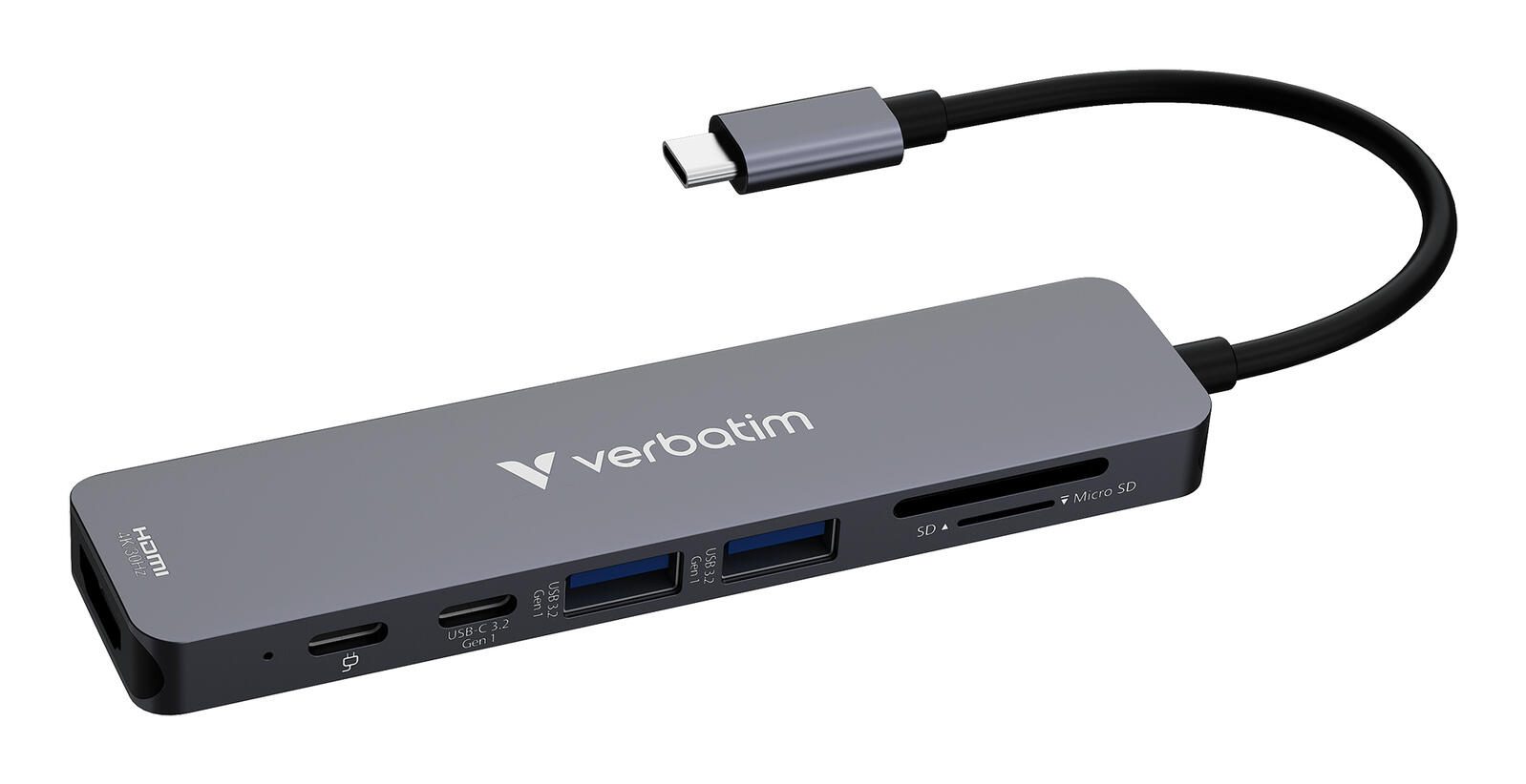 verbatim Multiport-Adapter Essentials 32158