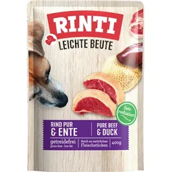 Rinti Sparpaket 20 x 400g Leichte Beute Rind+Ente PB