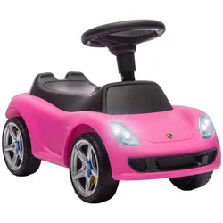 KINDER-RUTSCHAUTO Kunststoff Rosa