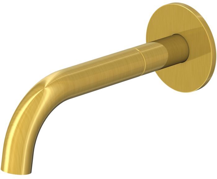 Steinberg Serie 100 Wanneneinlauf 1002310BG Ausladung 195 mm, Brushed Gold, Waschtisch/Wanne