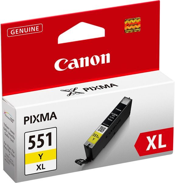 Canon CLI-551Y XL - Jaune - Cartouche d'encre - Grande capacité Jaune