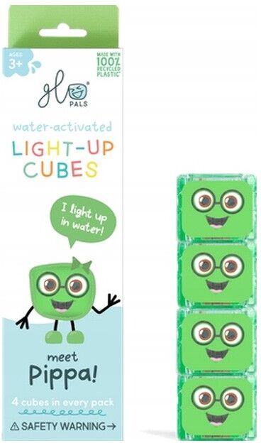 Cubes lumineux Pippa vert - Glo Pals