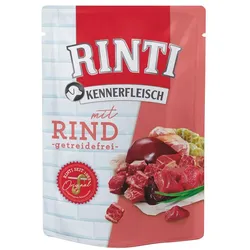 Rinti PB Nassfutter Kennerfleisch Rind | 10x400g