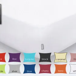 Mexx Jersey Fitted Sheet Spannbetttuch  – erhältlich in 6 Größen und 12 Farben