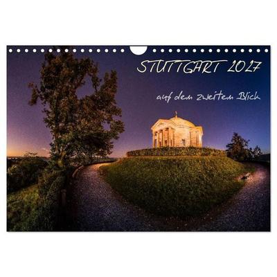 STUTTGART 2027 auf den zweiten Blick (Wandkalender 2027 DIN A4 quer), CALVENDO Monatskalender