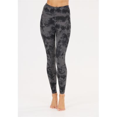 Trainingstights ATHLECIA "Ashanti", Damen, Gr. 42, EURO-Größen, dunkelgrau, 80% Polyester, 20% Elasthan, bedruckt, Hosen, Quick Dry
